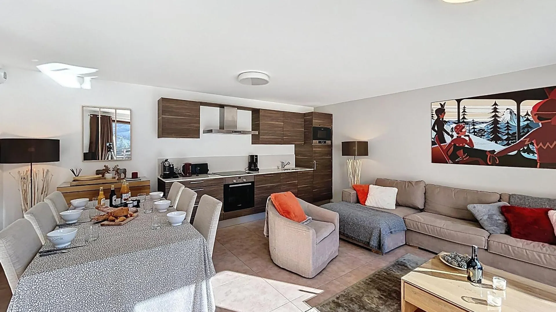 Charme-Appartement-6 Pers-Proche Piste Les Gets 0*,